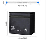 Dual-Tip Alcohol Marker Pen with High-Capacity Ink for Professional Drawing and Coloring - Side View