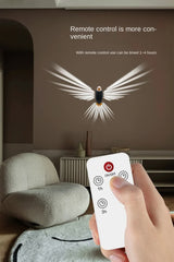 Eagle Shape LED Night Light with Remote Control and Timer - Front View