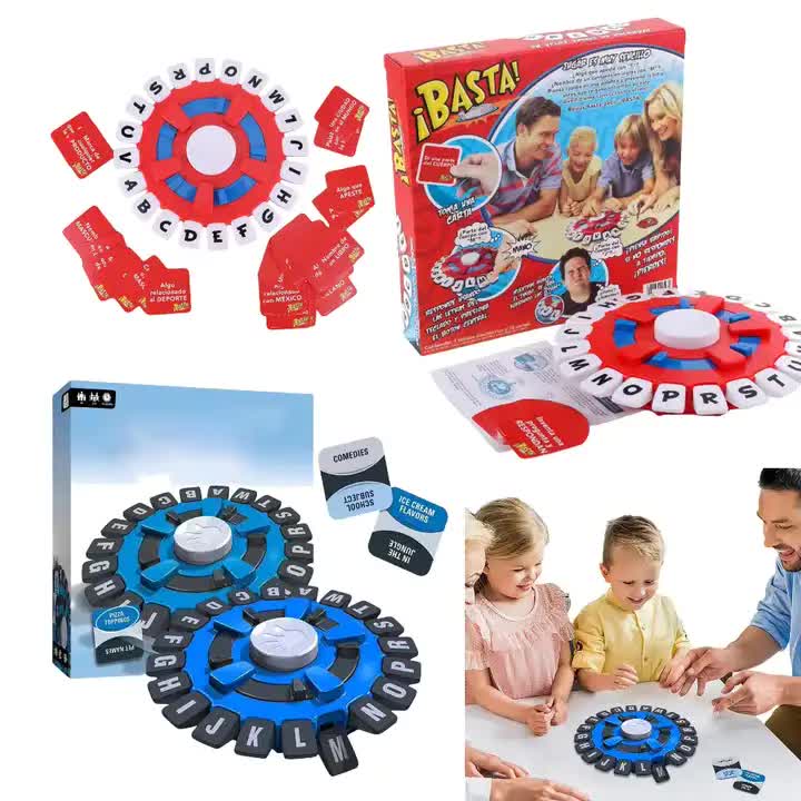 2 Pcs Blue Words Game | Fun & Interactive Letter Board Family Game | Educational Word Challenge for Kids & Adults