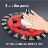 2 Pcs Blue Words Game | Fun & Interactive Letter Board Family Game | Educational Word Challenge for Kids & Adults - Top-Down View