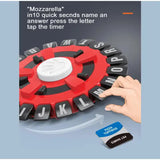 2 Pcs White Words Game | Fun & Interactive Letter Board Family Game | Educational Word Challenge for Kids & Adults - Side View
