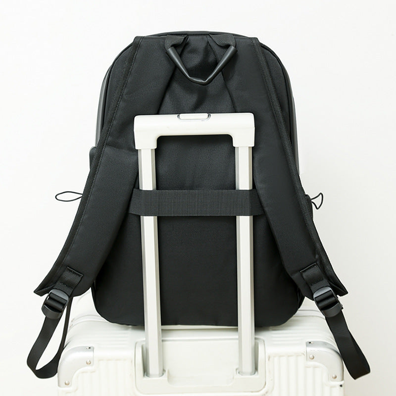 Black Casual Korean Style Backpack ??Versatile Laptop Bag for Students, Business, and Travel ??Fashionable and Practical