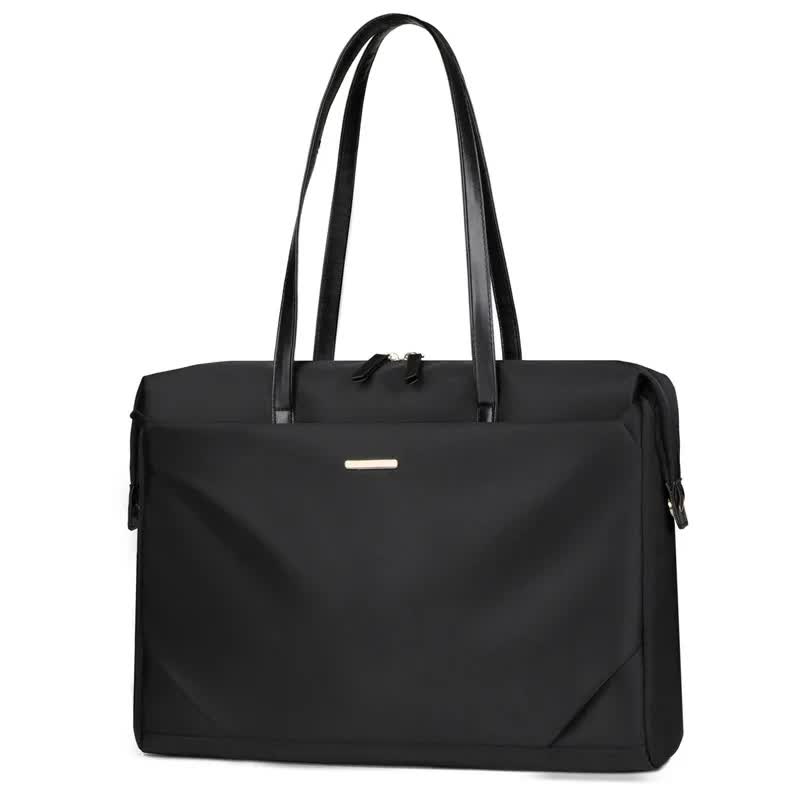 Black Women?? Work Tote Bag ??New Fashionable Laptop Bag, Large Capacity Business Briefcase, Commute & Office Tote