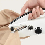 Handheld Mini Sewing Machine, Portable Multi-Functional Electric Sewing Machine with Dual-Speed Adjustment for Home Use - Front View