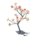 LED Rose Flower Tree Light with Detachable Base and USB Switch – Decorative Night Light for Home Décor - 45-Degree Angle