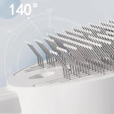 Pink Pet Grooming Spray and Massage Brush | One-Click Hair Removal Comb for Cats & Dogs | UV Sterilization for Mites Control - Front View