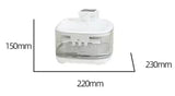 Black 4.5L Rechargeable Pet Water Fountain for Cats & Dogs - Automatic Circulating Water Dispenser with Large Capacity - 45-Degree Angle
