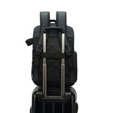 Waterproof DSLR Camera Backpack - Multifunctional large-capacity camera bag that easily carries a tripod mount and headphone jack - Side View