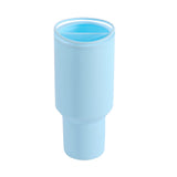 Bule 40oz Silicone Dual-Chamber Cup Separator - Food-Grade Drink Divider, Cold Drink Mug with Separate Compartments, BPA-Free Silicone Liner for