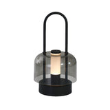 Black Portable Rechargeable LED Lantern ??Touch Control, Adjustable Brightness, USB Charging