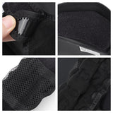 Electric Heated Neck Massager with Carbon Fiber Infrared Therapy & Customizable Temperatures - Top-Down View