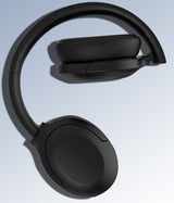 Pink P3965 Foldable Bluetooth 5.3 ANC Wireless Over-Ear Headphones with Noise Cancellation - Side View