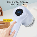 Electric Cleaning Brush - Multipurpose High-Speed Cleaning Tool - Front View