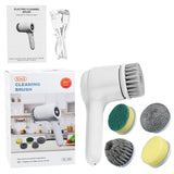 Electric Cleaning Brush - Multipurpose High-Speed Cleaning Tool - 45-Degree Angle