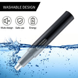 PRITECH TN-266 Multi-Functional Electric Hair Trimmer Kit - USB Rechargeable Grooming Set for Nose, Eyebrow, Beard, and Body Hair - 45-Degree Angle