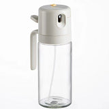 550ml Oil Sprayer and Pourer Bottle - Dual Function for Cooking - 45-Degree Angle