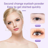 White Electric Heated Eyelash Curler - 3 Temperature Settings, Rechargeable, Compact Design - Top-Down View