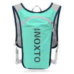 Lightweight Hydration Running Vest with 5L Capacity and Reflective Strips, Light Green