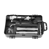 Yellow 122-in-1  Precision Screwdriver Tool Kit for Electronics and DIY Repair - 45-Degree Angle