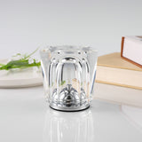 Crystal LED Table Lamp with Starburst Effect, Rechargeable and Portable Design,Type A 90mm (H) × 82mm (W) - Front View