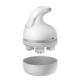 Rose Red  Portable 3D Electric Massage Device with Adjustable Speeds and USB Charging - Front View