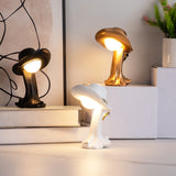 Black Creative Cowboy Hat USB Table Lamp for Home and Office Decor - Side View