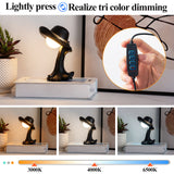White Creative Cowboy Hat USB Table Lamp for Home and Office Decor - 45-Degree Angle