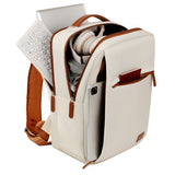 Black Waterproof Business Backpack - 31L Capacity, Stylish and Versatile - Front View