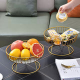 Elegant Iron Art Glass Serving Tray(White Glass) ??Round Design with Gold Finish