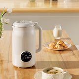 Multifunctional High-Speed Soy Milk Maker with 1.2L Capacity and Bottom Heating - Side View