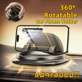 Anti-Slip Dashboard Phone Holder - Universal Fit for 4.7 to 6.8 Inch Devices - Front View