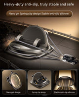 Anti-Slip Dashboard Phone Holder - Universal Fit for 4.7 to 6.8 Inch Devices - Side View