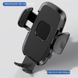 360° Adjustable Car Phone Holder - Dashboard and Air Vent Mount（S161+CF26） - 45-Degree Angle