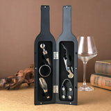 Creative Wine Opener Gift Set(5-Piece)- Luxury Wine Tools with Elegant Design - Front View