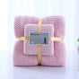 (2 PCS Light Pink) Coral Fleece Towel and Bath Towel Set - Ultra Soft, Absorbent, and Lint-Free for Home and Spa