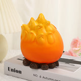 Creative Cartoon Flame Key Holder Tray - Fun and Decorative Storage for Entryway or Living Room