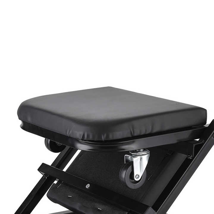 Heavy-Duty 36-Inch Mechanic Creeper - Multi-Functional Repair Board with Adjustable Height for Car M