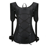 Black Outdoor Sports Backpack for Running, Hiking, and Cycling - Lightweight and Waterproof（The product does not include a kettle）
