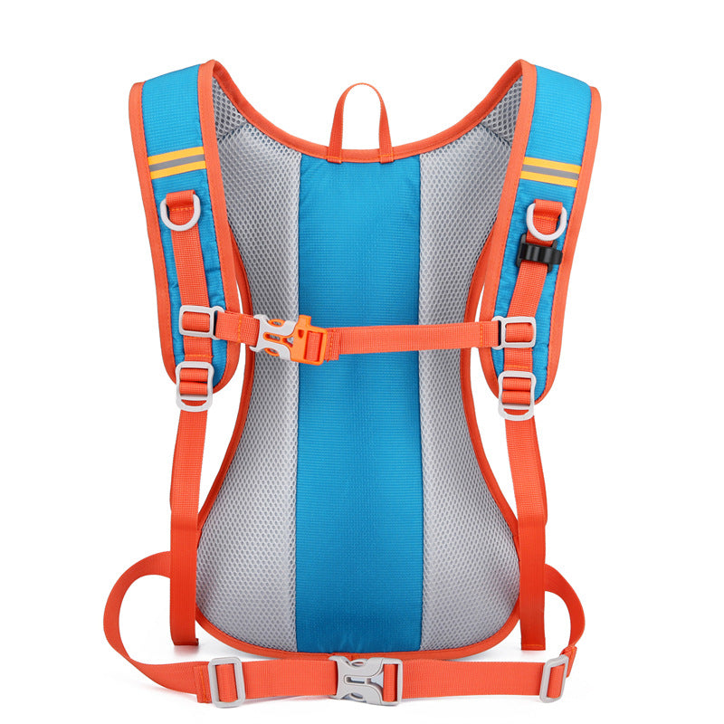 Black Outdoor Sports Backpack for Running, Hiking, and Cycling - Lightweight and Waterproof（The product does not include a kettle）