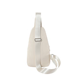 Dark Brown Women's Quilted Sling Bag - Stylish Crossbody Shoulder Backpack - 45-Degree Angle