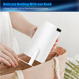 Portable 180 Degrees Adjustable Mini Projector - Full HD Home Theater - Top-Down View