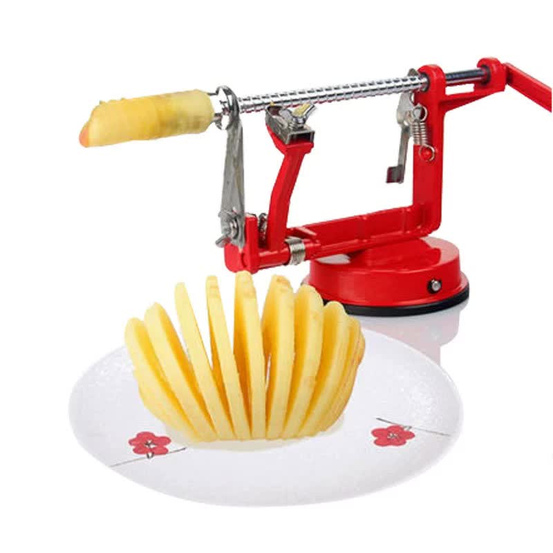 3-in-1 Apple Peeler, Corer, and Slicer with Suction Base ??Effortless Fruit Prep