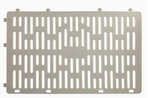 Grey Tree Guard Protector Roll (6 pieces/set) - Durable Plastic Garden Barrier for Plant Protection