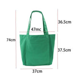 Apricot Yoga Mat Tote Bag - Multi-Purpose Gym Bag with Yoga Mat Holder - Rear View