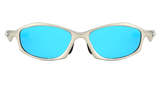 Light Blue Lens Stylish Sports Sunglasses with UV Protection, for Outdoor Activities