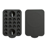 Black Magnetic Phone Mount with High-Quality N52 Magnets - Strong, Durable, and Easy to Use