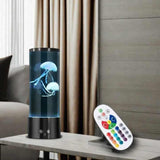 LED Jellyfish Lamp - Creative Night Light for Bedroom and Children's Room - Front View