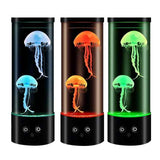 LED Jellyfish Lamp - Creative Night Light for Bedroom and Children's Room - Side View