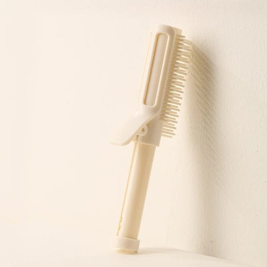 3-pack Beige Portable Hairstyle Brush for Root Volume - Multifunction Hair Styling Tool