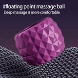 Dark Purple Multi-Function Pelvic Floor Muscle Trainer | LCD Display | Postpartum Recovery Thigh Trimmer | 360° Rotatable Leg Fitness Tool - Side View